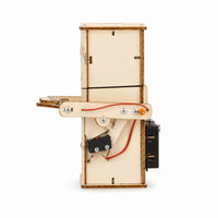 DIY Coin-Eating Robot STEM Wooden Assembly Bank