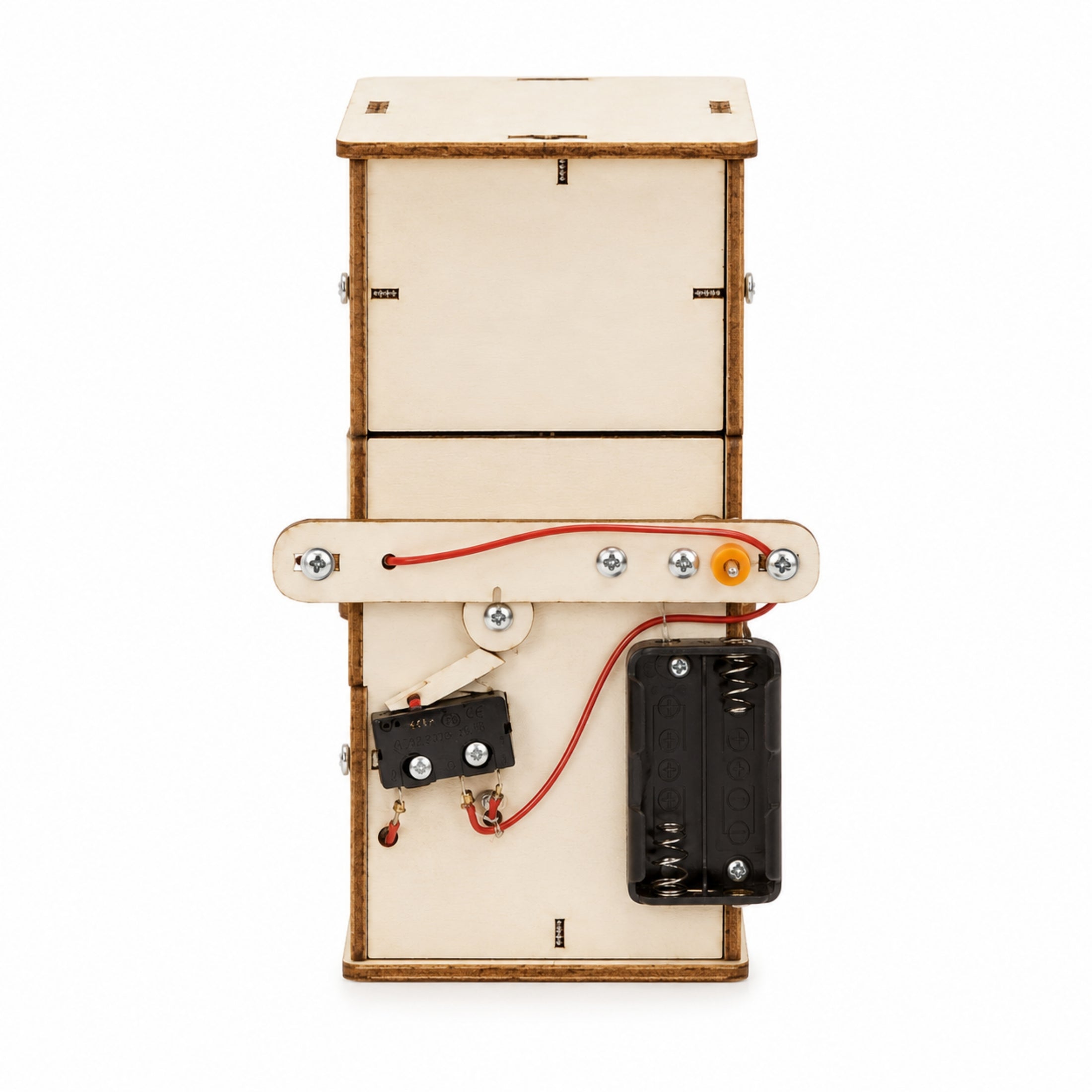 DIY Coin-Eating Robot STEM Wooden Assembly Bank
