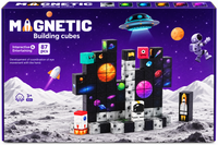 Magnetic Building Cubes. Space. 87pcs