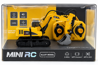 Alloy Remote-Controlled Excavator with Blue tooth connecting to your Phone