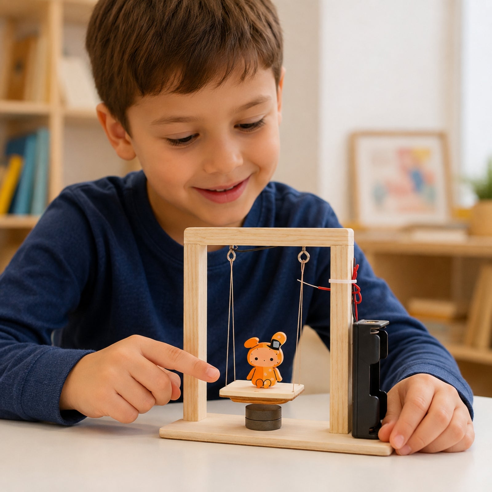 DIY Electromagnetic Swing STEM Science Experiment Kit