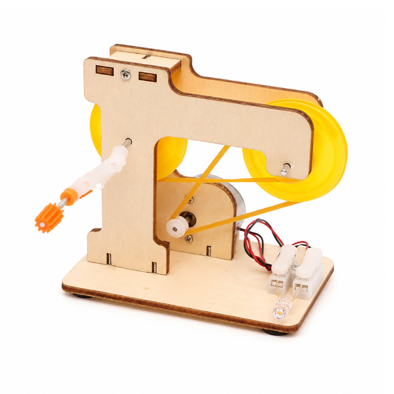 DIY Hand-Cranked Generator STEM Assembly Kit