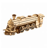 DIY Wooden Assembly Locomotive Model Kit
