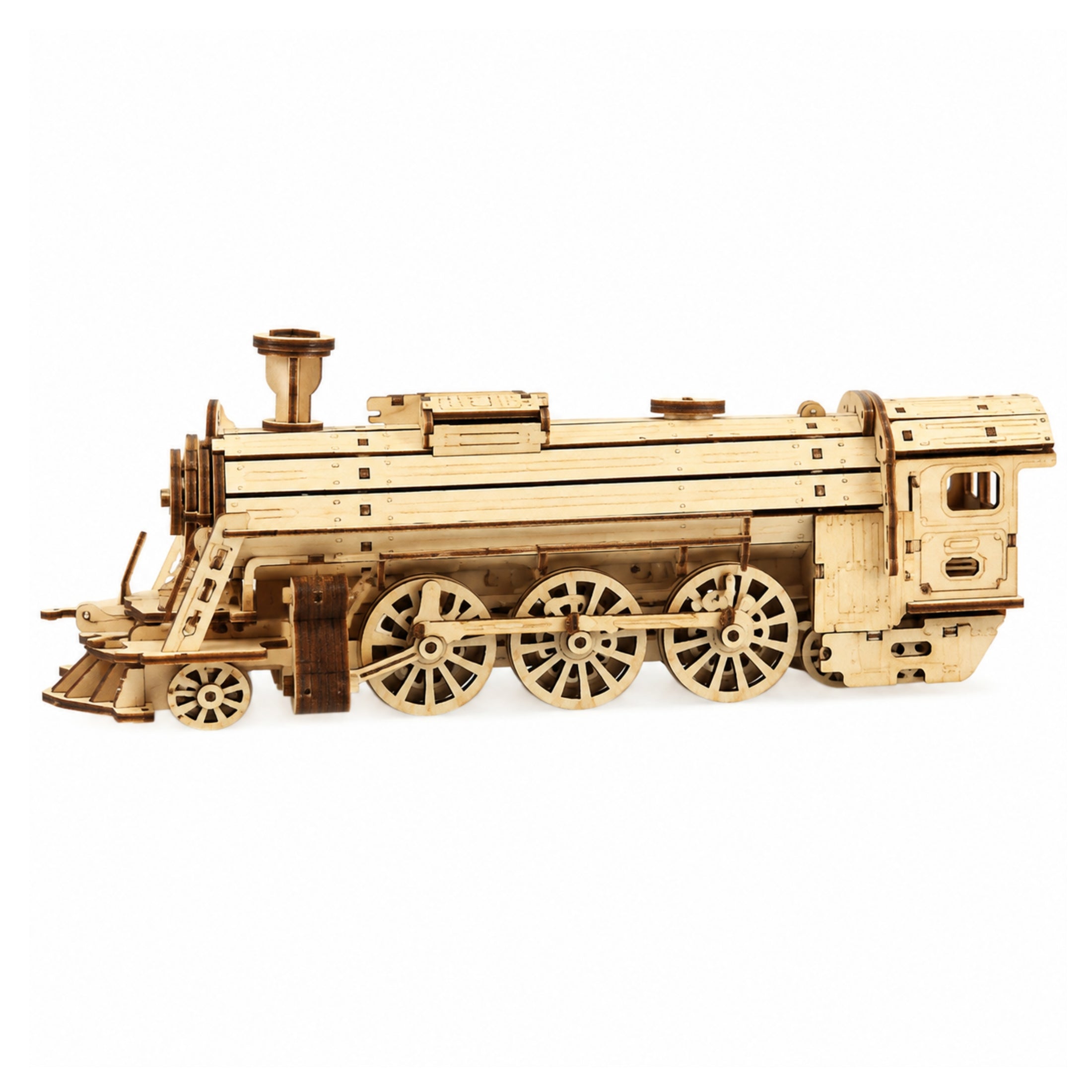 DIY Wooden Assembly Locomotive Model Kit