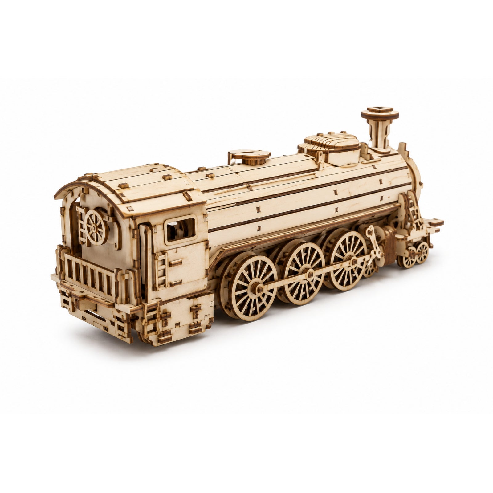 DIY Wooden Assembly Locomotive Model Kit