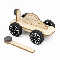 DIY Wooden Magnetic Magic Car STEM Assembly Kit