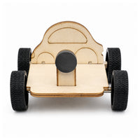 DIY Wooden Magnetic Magic Car STEM Assembly Kit