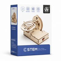 DIY Wooden Marble Run STEM Assembly Kit