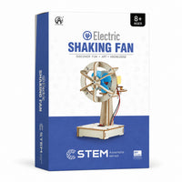 DIY Electric Oscillating Fan STEM Wooden Assembly Kit
