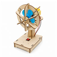 DIY Electric Oscillating Fan STEM Wooden Assembly Kit