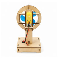 DIY Electric Oscillating Fan STEM Wooden Assembly Kit