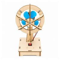 DIY Electric Oscillating Fan STEM Wooden Assembly Kit