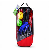 2-Player Pickleball Paddle Set with Balls & Carry Bag