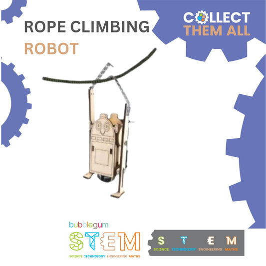 Wood Rope Climbing Robot
