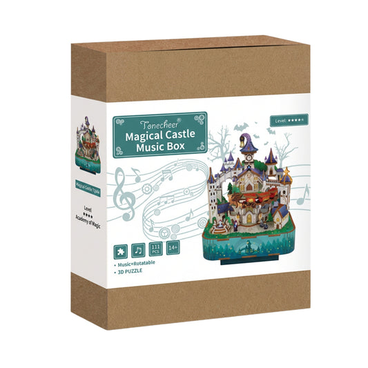 Magical Castle 3D Puzzle Music Box