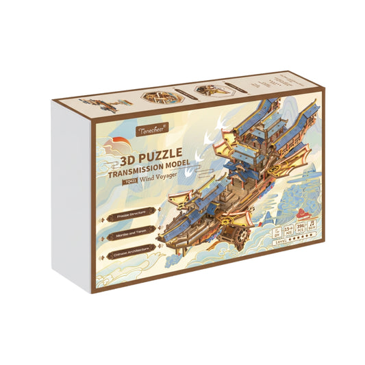 Wind Voyager 3D Puzzle Flying Ship