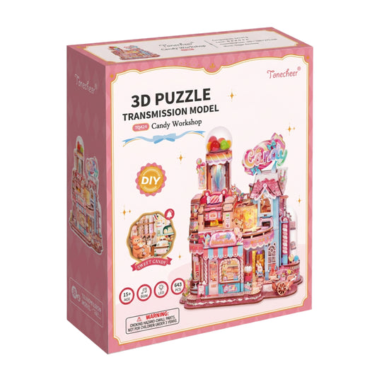 Candy Workshop 3D Puzzle Transmission Model
