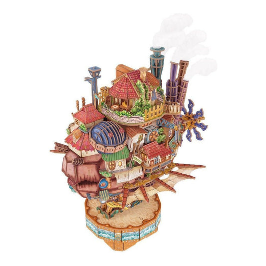 3D Puzzle Walking Castle Model Kit with Lights 830 Piece | Tonecheer