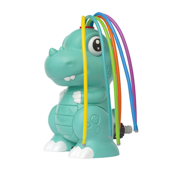 Bubblegum inc. rainbow dinosaur water sprinkler