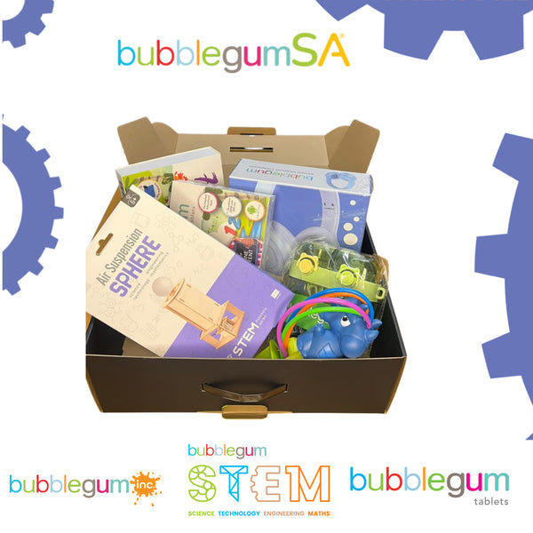 Bubblegum 7" Junior Tablet Festive Bundle - Blue