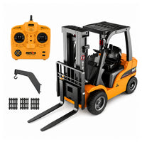 Alloy Remote-Controlled Forklift 2.4GHz with Accessories