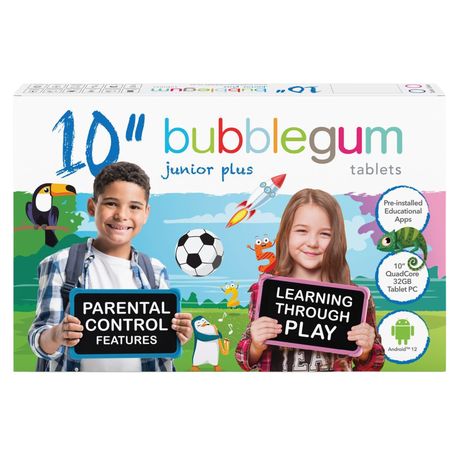 Bubblegum Kids Tablet Junior Plus 10" LTE Tablet