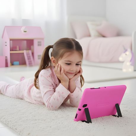 Bubblegum 10" Junior Tablet Festive Bundle - Pink
