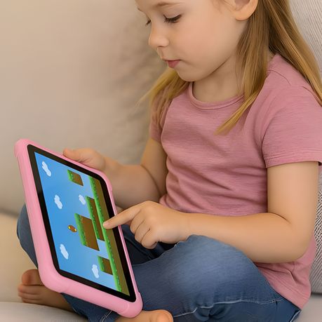 Bubblegum 10" Junior Tablet Festive Bundle - Pink