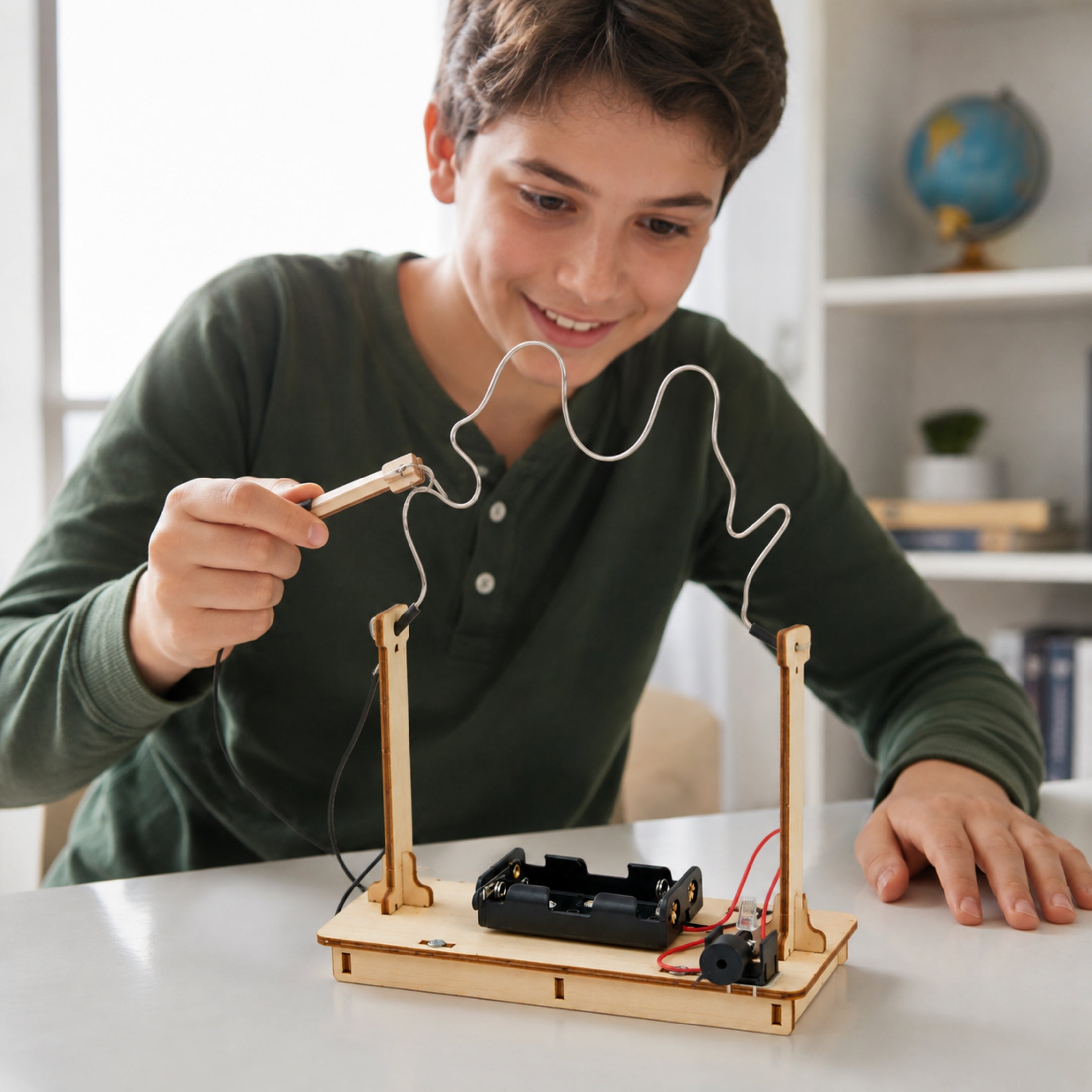 DIY Short Circuit Steady Hand Buzzer STEM Experiment Kit